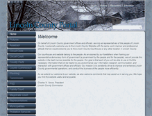 Tablet Screenshot of lincolncountywv.org